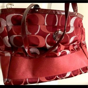 Coach diaper bag